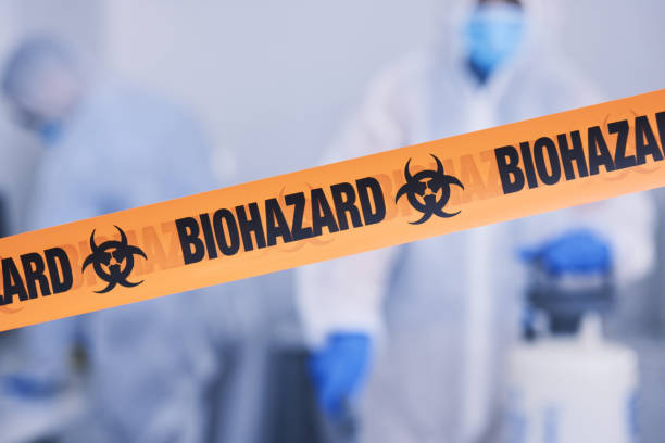 Professional Infectious Disease Decontamination technician working in Swayzee, IN